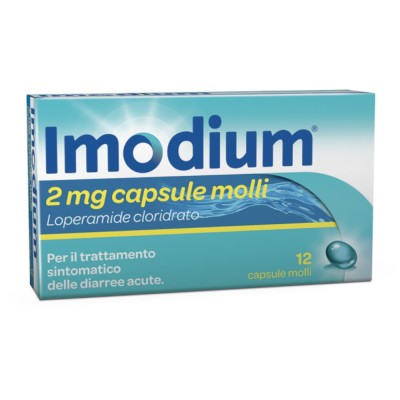 Imodium 2 mg 12 Capsule Molli