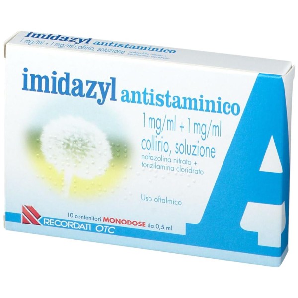 Imidazyl Antistaminico Collirio 10 Contenitori Monodose