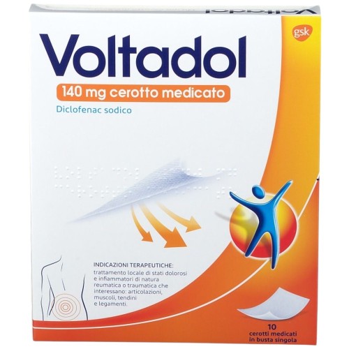 Voltadol 140 mg 10 Cerotti medicati