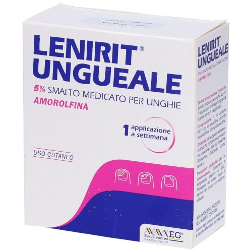 Lenirit Ungueale 5% Smalto Medicato per Unghie 2,5 ml