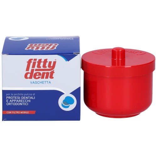 Fittydent Vaschetta Porta Protesi Col.