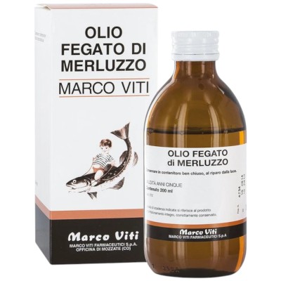 Olio di Fegato di Merluzzo Marco Viti 200 ml