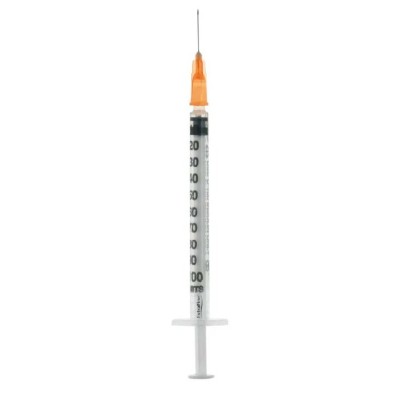 Siringa Insulina Extrafine 1ml G25 Ago Removibile