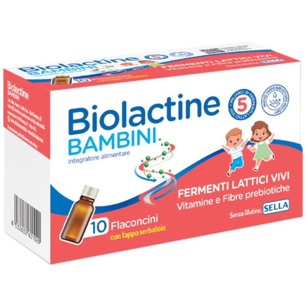 Biolactine Bambini 5 Miliardi 10 Flaconcini