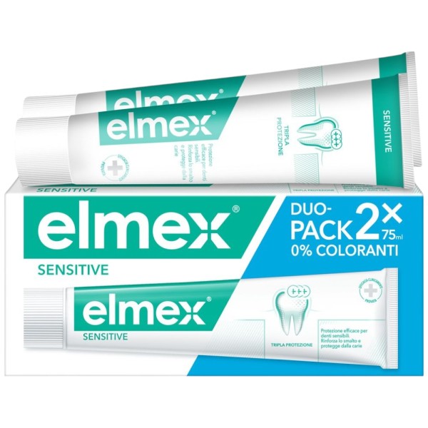 elmex Sensitive Dentifricio 2 x 75ml