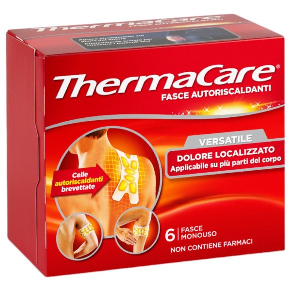 ThermaCare Versatile Dolore Localizzato 6 Fasce Autoriscaldanti