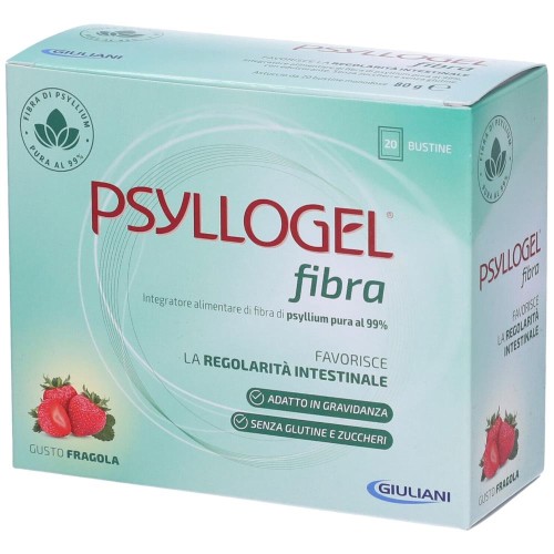Psyllogel Fibra 20 Bustine Gusto Fragola