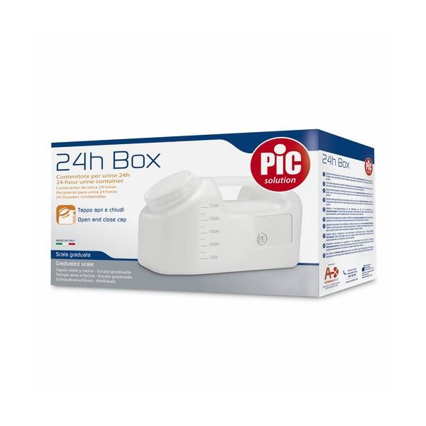PiC Solution Box Tanica per la raccolta delle urine nelle 24 ore