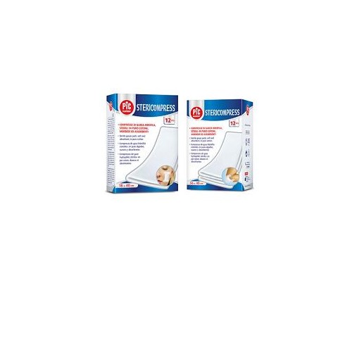 PiC Solution Stericompress Compresse di Garza Sterili 18cm x 40cm 12 g