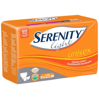 Serenity Light Unisex 30 Assorbenti