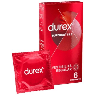Durex Supersottile 6 Preservativi