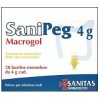 SANIPEG MACROGOL POLVERE PER SOLUZIONE ORALE 10G 20BUSTE