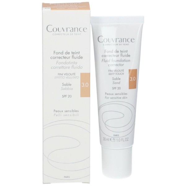 Couvrance Fondotinta Correttore Fluido 3.0 Sabbia 30ml