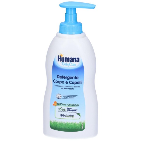 Humana BabyCare Detergente Corpo e Capelli 300 ml