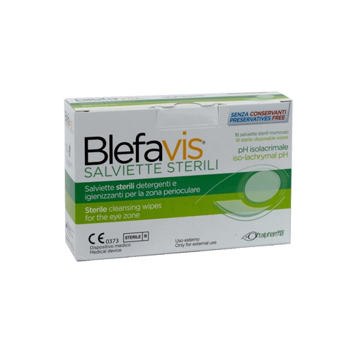 a pH isolacrimale e con caratteristiche detergenti