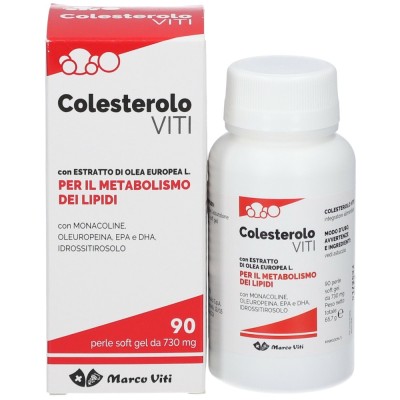 Colesterolo Viti 90 Perle Soft Gel