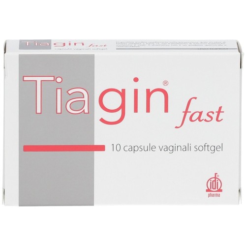 Tiagin Fast 10 Capsule Softgel Vaginali