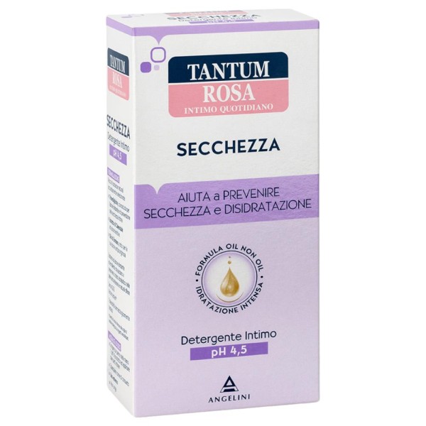 Tantum Rosa Secchezza Detergente Intimo pH 4.5 200 ml