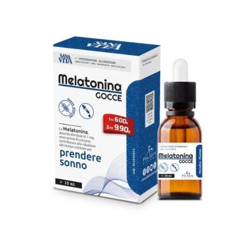Sanavita Melatonina Gocce 15ml