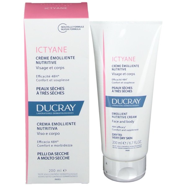 Ictyane Crema Emoliente Nutritiva 200ml
