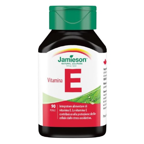 vitamina E (D-alfa-tocoferolo); rivestimento: gelatina; agente di resi