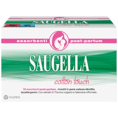 Saugella Cotton Touch 10 Assorbenti Post Parto