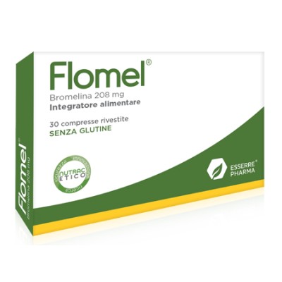 Flomel Bromelina 208 mg 30 Compresse