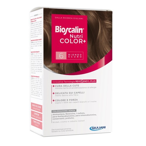 Bioscalin Nutri Color+ Colorazione Permanente 6 Biondo Scuro