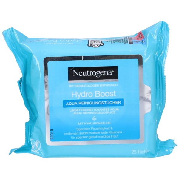 Neutrogena Hydro Boost 25 Salviette Struccanti Idratanti