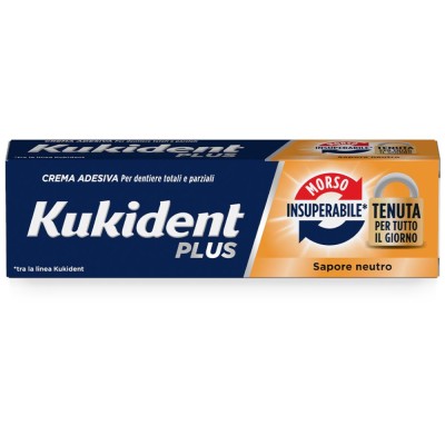Kukident Plus Morso Insuperabile 40 g Sapore Neutro