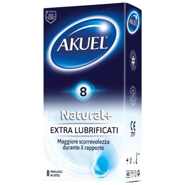 AKUEL NATURAL+ EXTRALUBR 8PZ