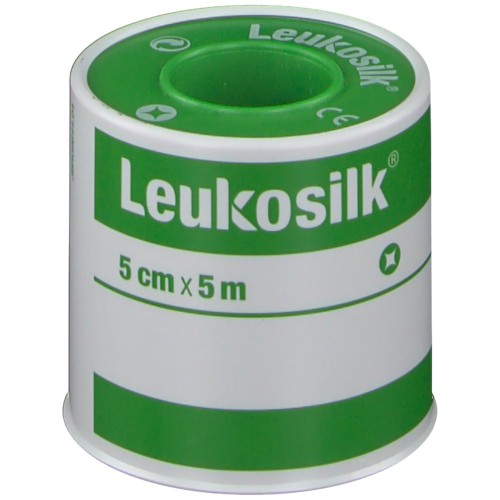 Leukosilk Cerotto su Rocchetto 5cm x 5m