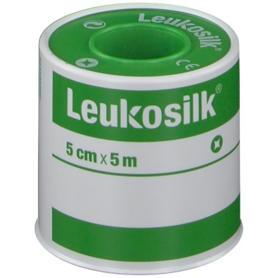 Leukosilk Cerotto su Rocchetto 5cm x 5m