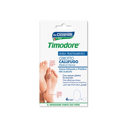 Timodore Cerotto Callifugo per Duroni 4 Pezzi