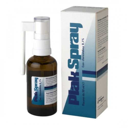 PLAK SPRAY CLOREXIDINA 0,1% 50ML