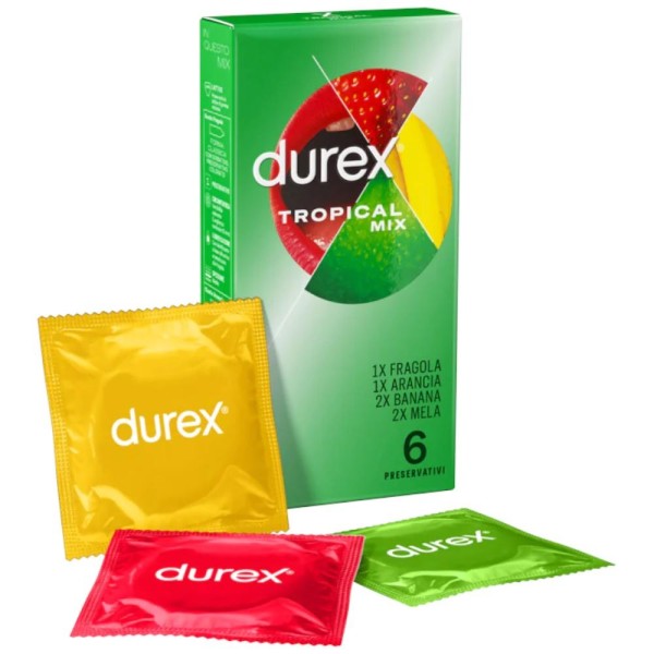 Durex Tropical Mix 6 Preservativi