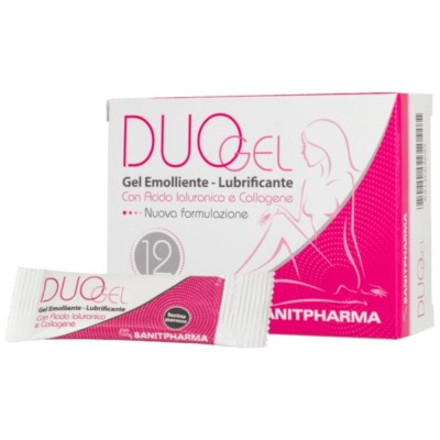 Duogel Gel Intimo Emolliente Lubrificante 12 Bustine