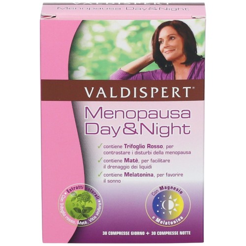 Valdispert Menopausa Day&Night 30 Compresse Giorno + 30 Compresse Nott