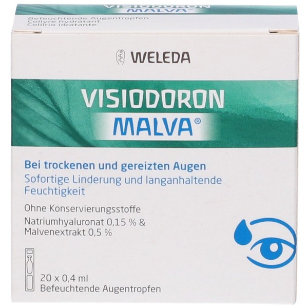 Weleda Visiodoron Malva 20 Contenitori Monodose