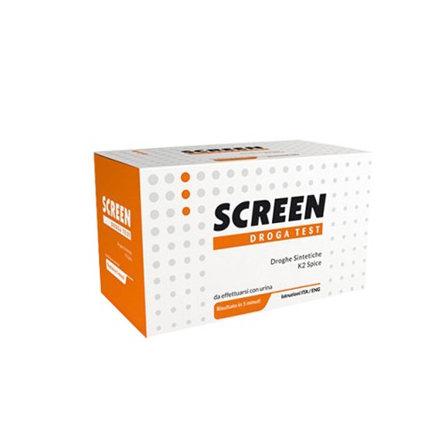 portarlo a temperatura ambiente. Estrarre Screen Droga Test dall'invol