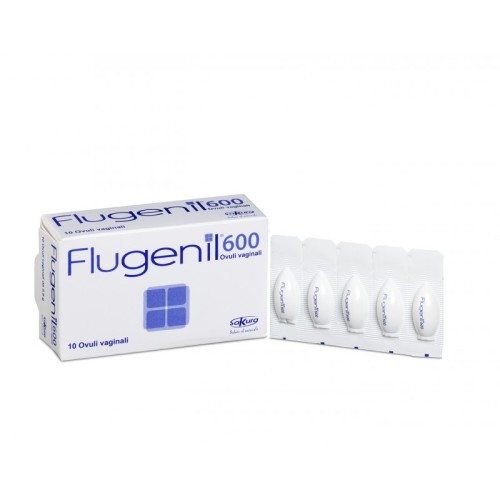 Flugenil 600 10 Ovuli vaginali