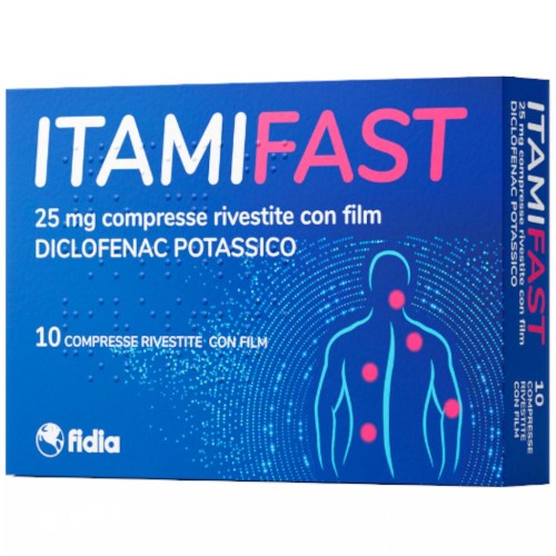 ItamiFast 25 mg 10 Compresse