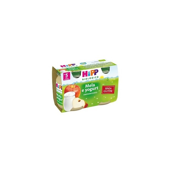 OMO HIPP Bio Mela/Yog.2x125g