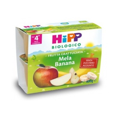 HIPP Bio Merendina Frutta Mela Banana 4x100