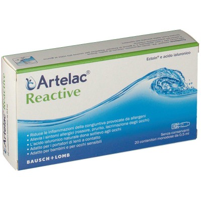 Artelac Reactive Soluzione Oftalmica 20 Contenitori Monodose