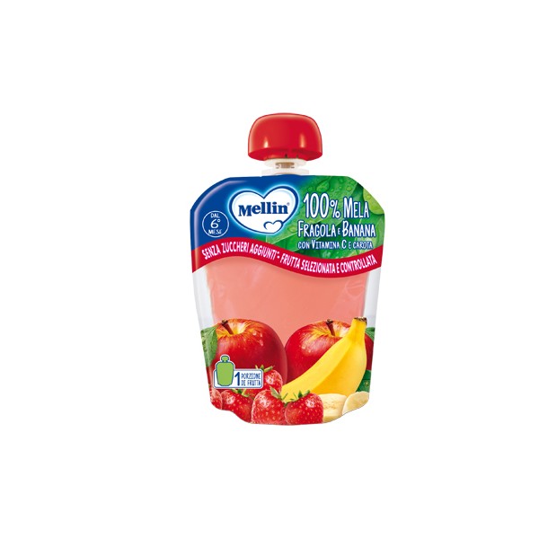 MELLIN 100% Mela Fragola Banana