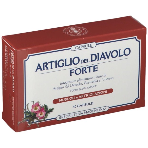 Erboristeria Magentina Artiglio del Diavolo Forte 60 Capsule