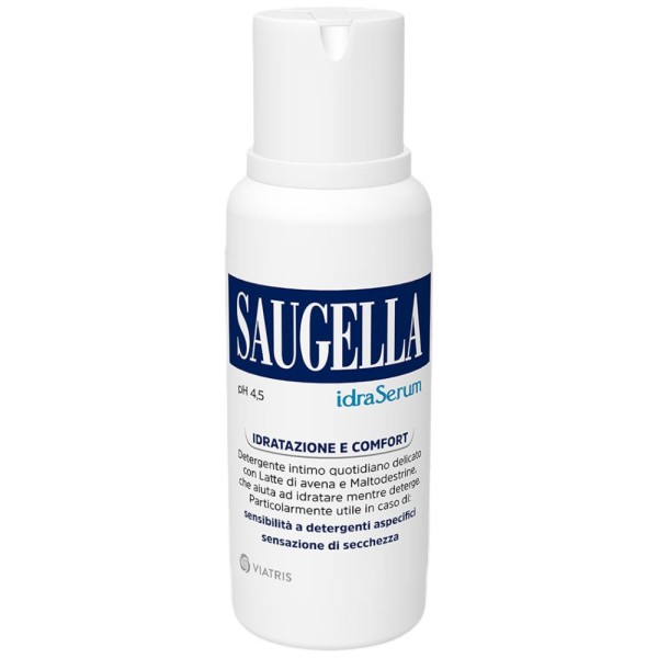 Saugella IdraSerum pH 4.5 Detergente Intimo 200ml