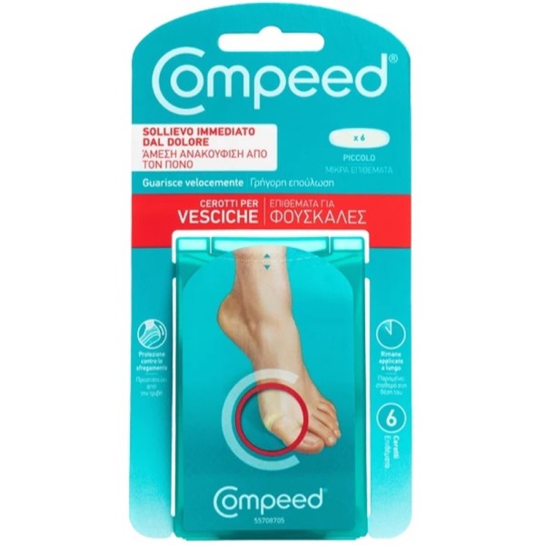 Compeed Cerotti Vesciche Piccolo 6 Pezzi