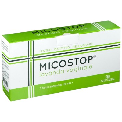 Micostop Lavanda Vaginale 5 Flaconi Monouso da 100ml